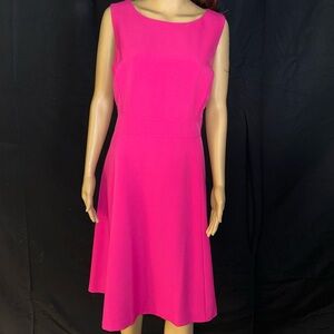 Elegant Pink Sleeveless Dress